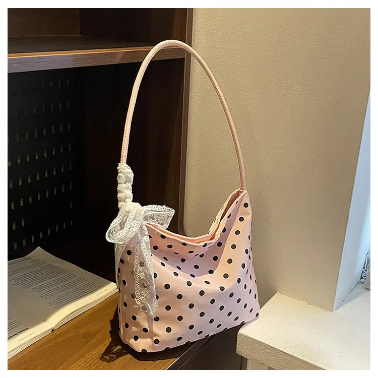 Women's Polka Dot Shoulder Bag 2024 New Style — feature 26