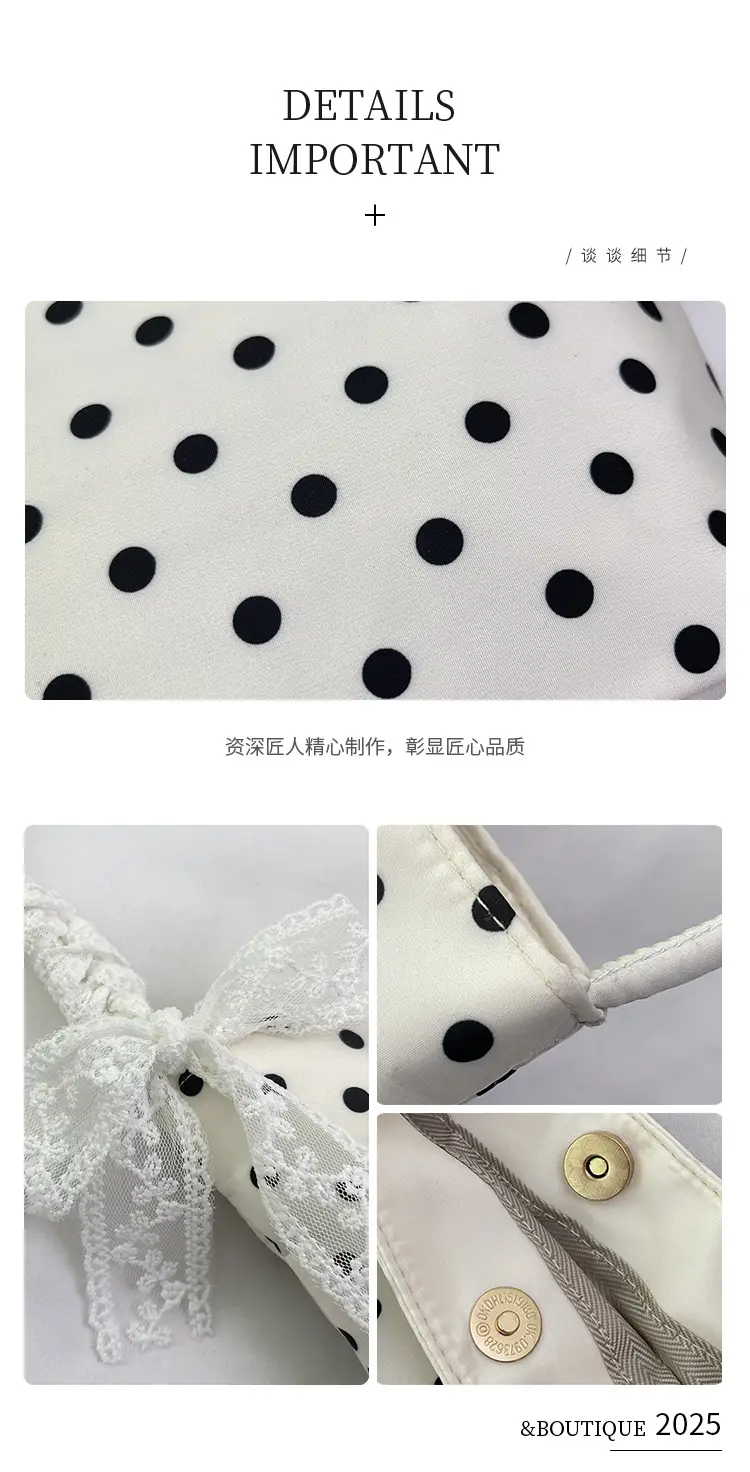 Women's Polka Dot Shoulder Bag 2024 New Style — feature 4