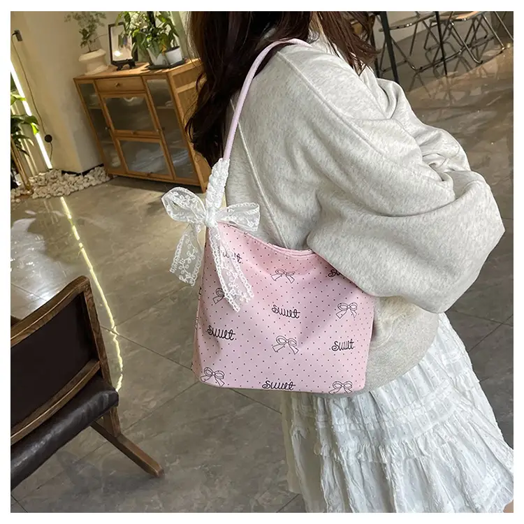 Women's Polka Dot Shoulder Bag 2024 New Style — feature 8