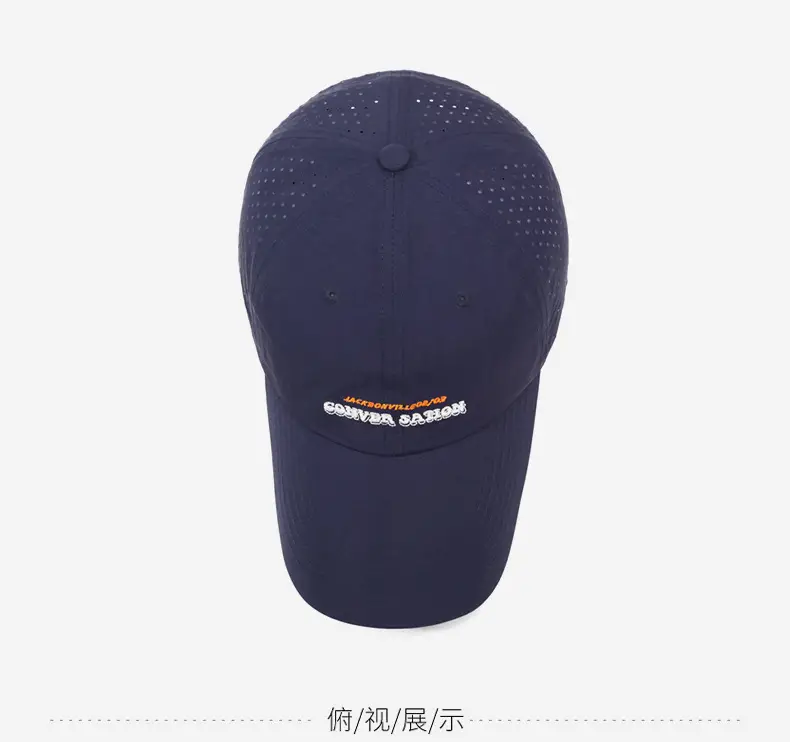 Men White Duck Tongue Cap with Brand Logo — feature 12