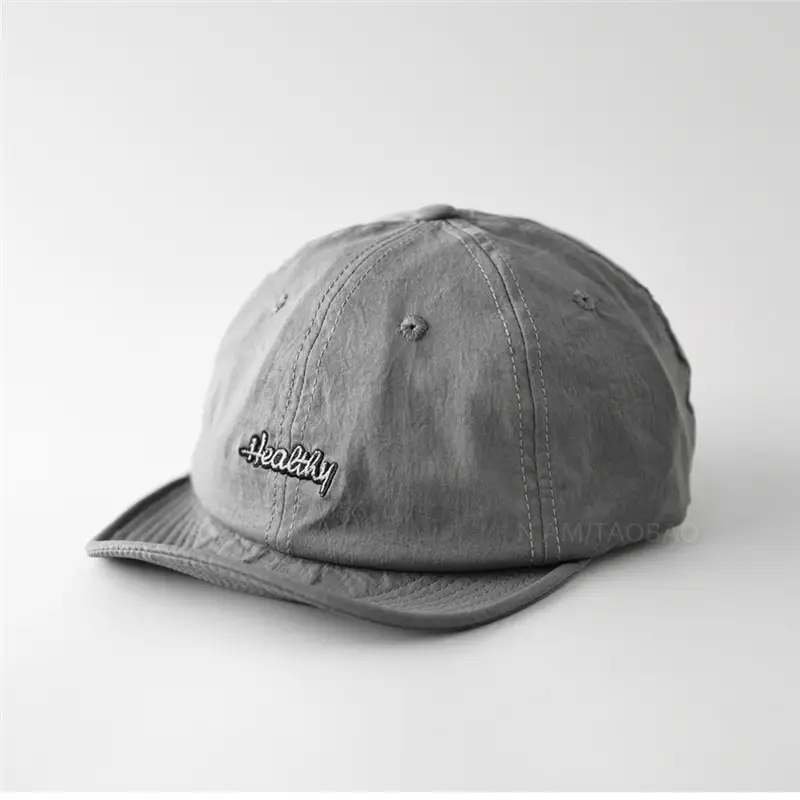 Black Embroidered Baseball Cap for Men Women - Image 10