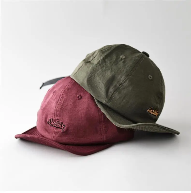 Black Embroidered Baseball Cap for Men Women — feature 11