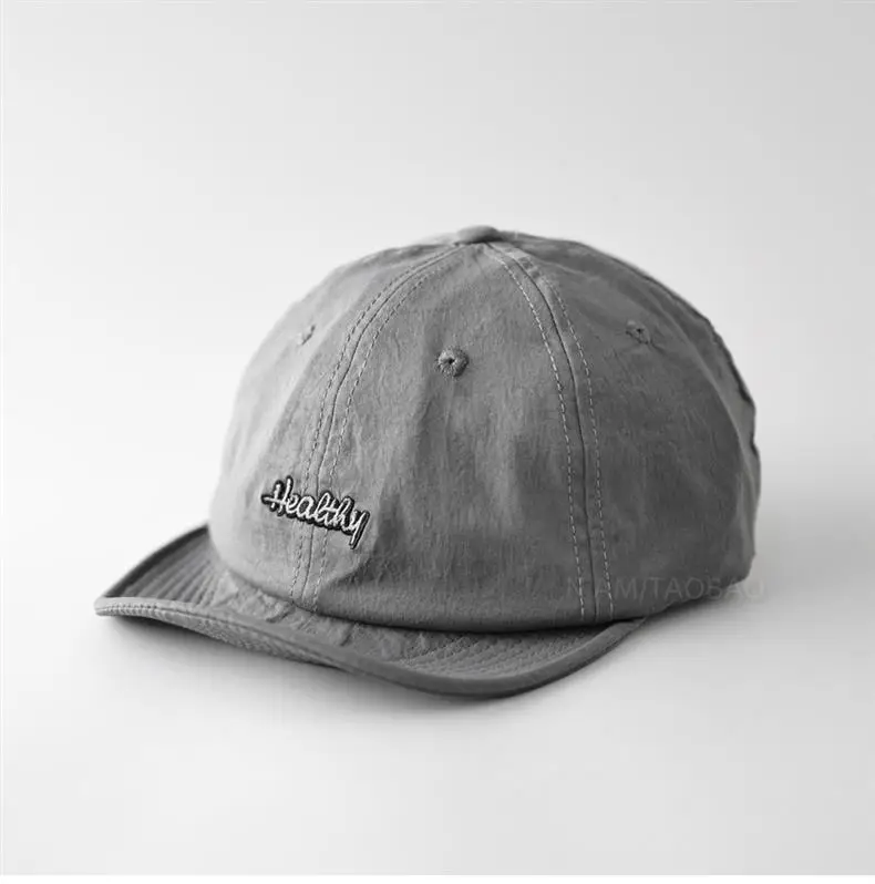 Black Embroidered Baseball Cap for Men Women — feature 4