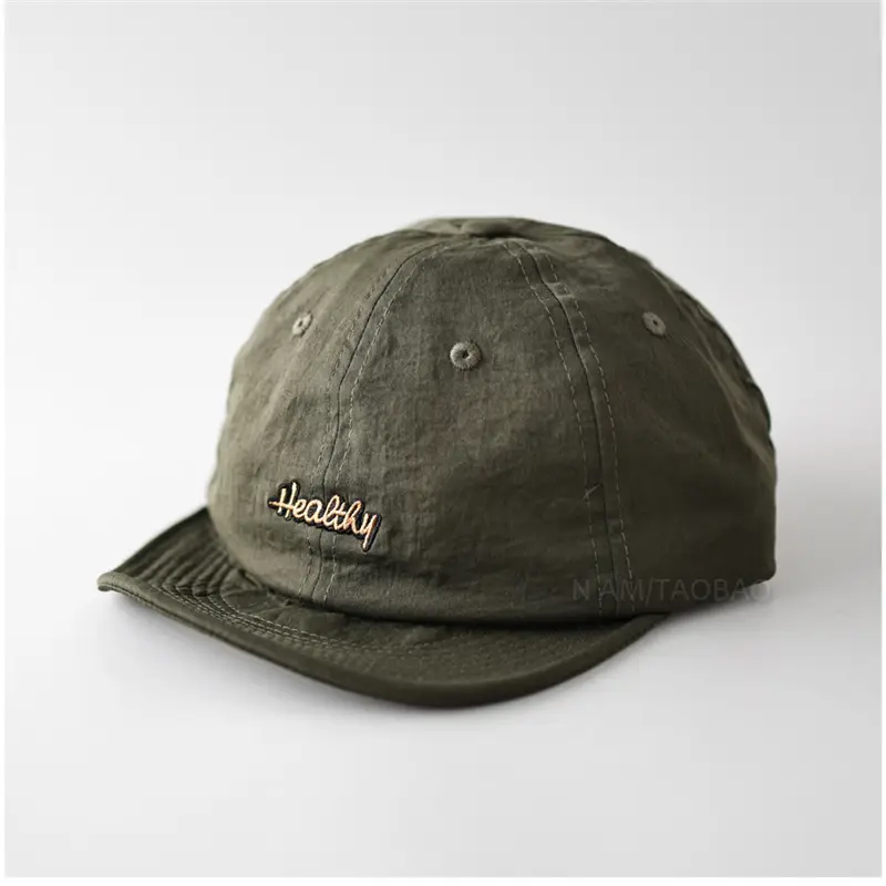Black Embroidered Baseball Cap for Men Women - Image 3