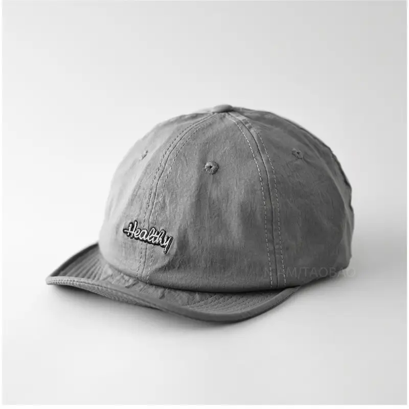 Black Embroidered Baseball Cap for Men Women - Image 4