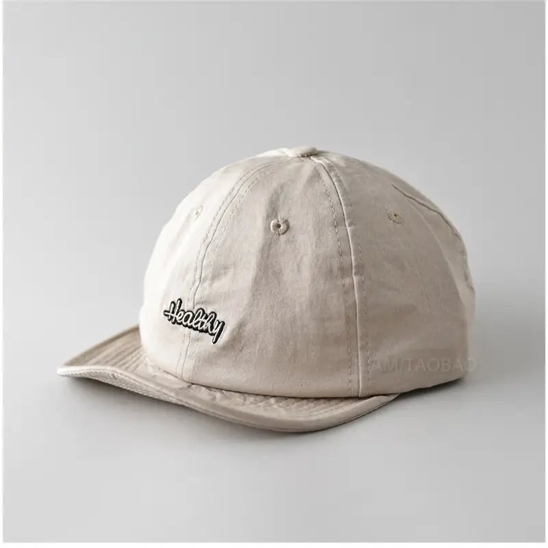 Black Embroidered Baseball Cap for Men Women - Image 5