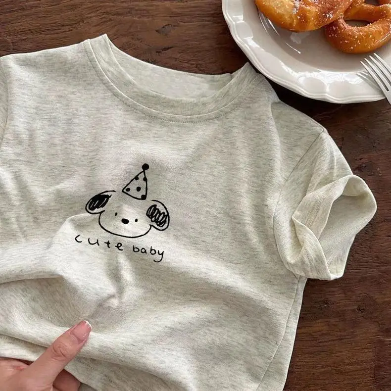 New Summer Printed Cartoon T-Shirt for Kids — feature 12