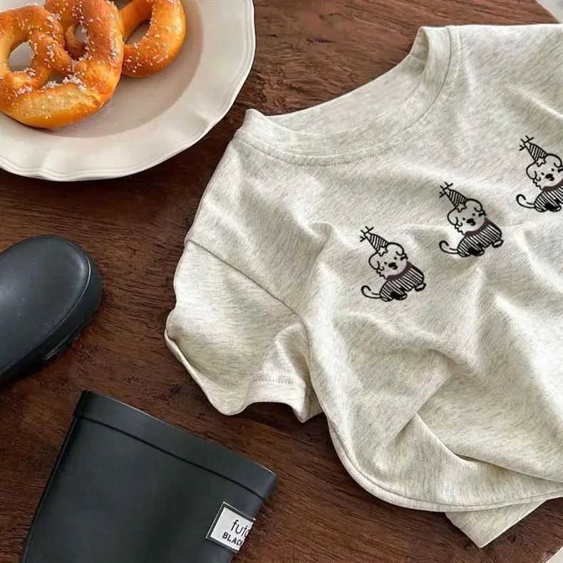 New Summer Printed Cartoon T-Shirt for Kids — feature 5