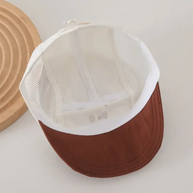 Baby Pink Mesh Sun Hat for Kids — feature 9