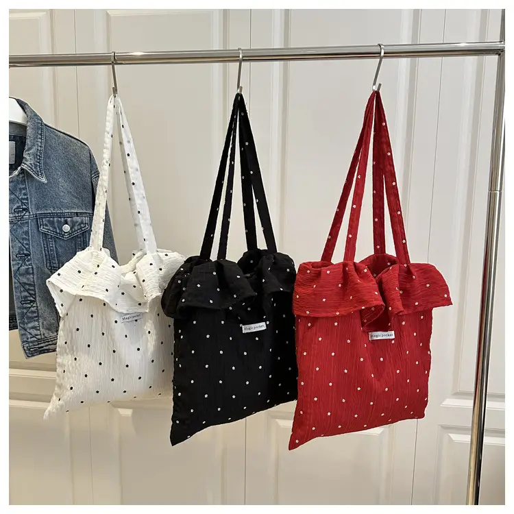 Fairy Ruffled Mesh Shoulder Bag Women Large Capacity — feature 16