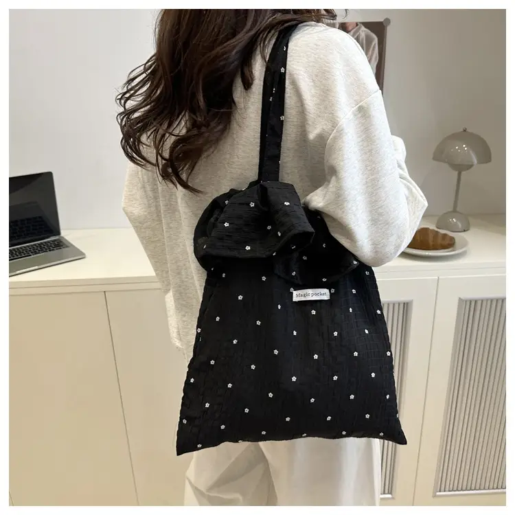 Fairy Ruffled Mesh Shoulder Bag Women Large Capacity — feature 9