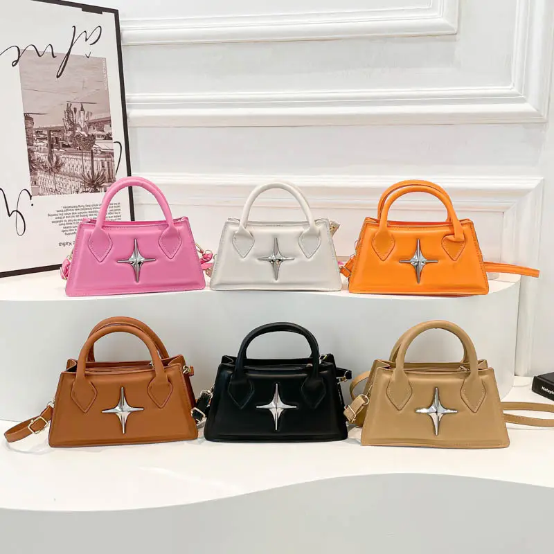 Candy Colored Crossbody Bag for Women