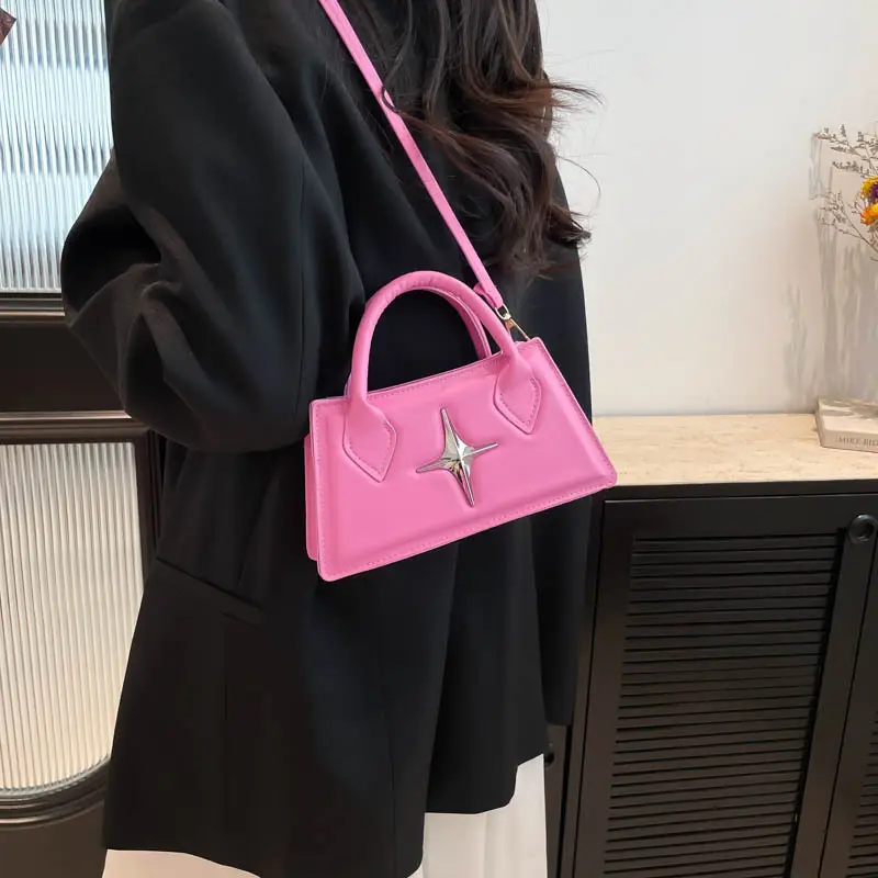 Candy Colored Crossbody Bag for Women