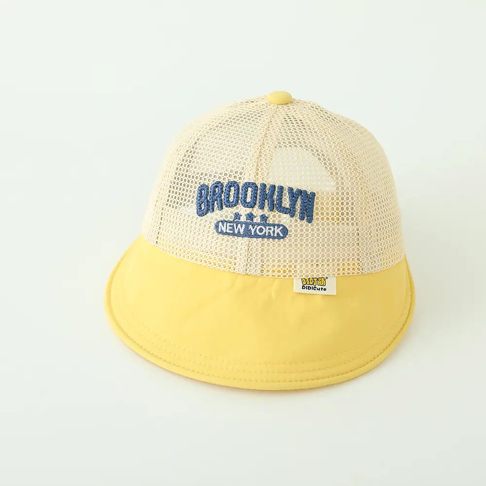 Baby Sun Hat Pink Mesh Infant Travel Large Brim - Image 4