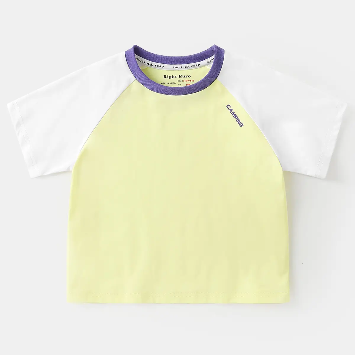 7A Antibacterial Boys T-Shirt White Blue Summer - Image 2