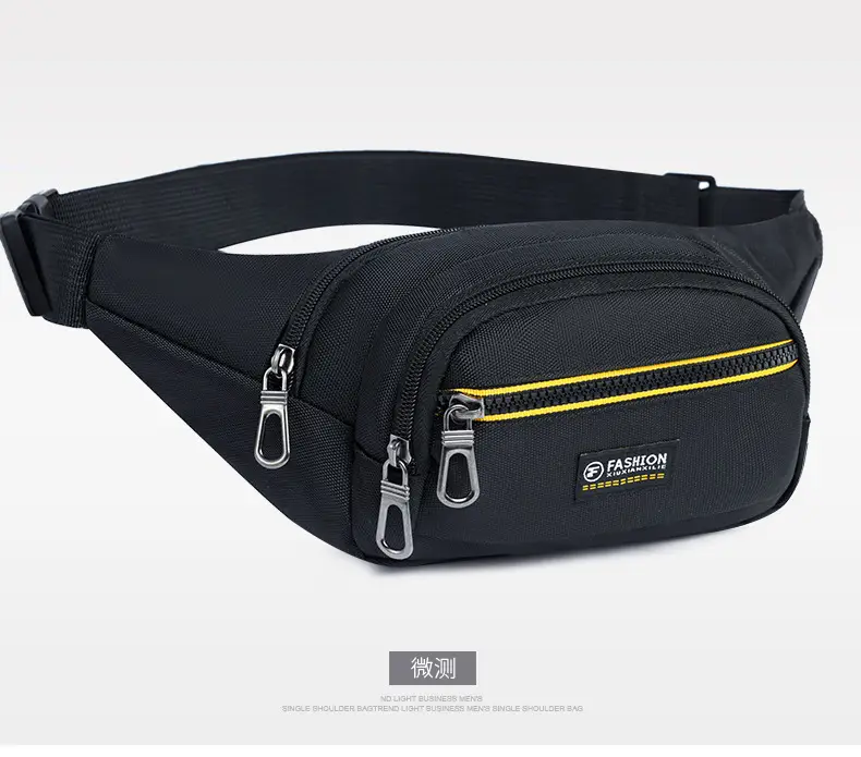 New Sports Running Waist Bag Large Capacity Business Cashier Shoulder Crossbody Bag Versatile Fashionable Chest Bag for Commuting When Going Out — feature 15