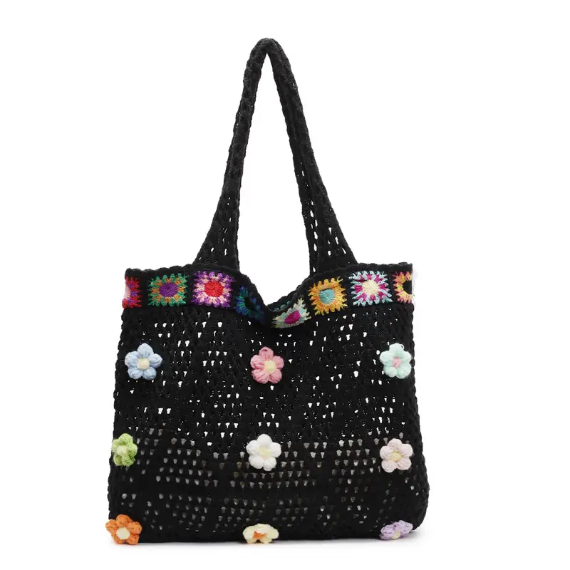 Women's Niche Underarm Bag 2025 Ethnic Style Woven Mesh - Image 2