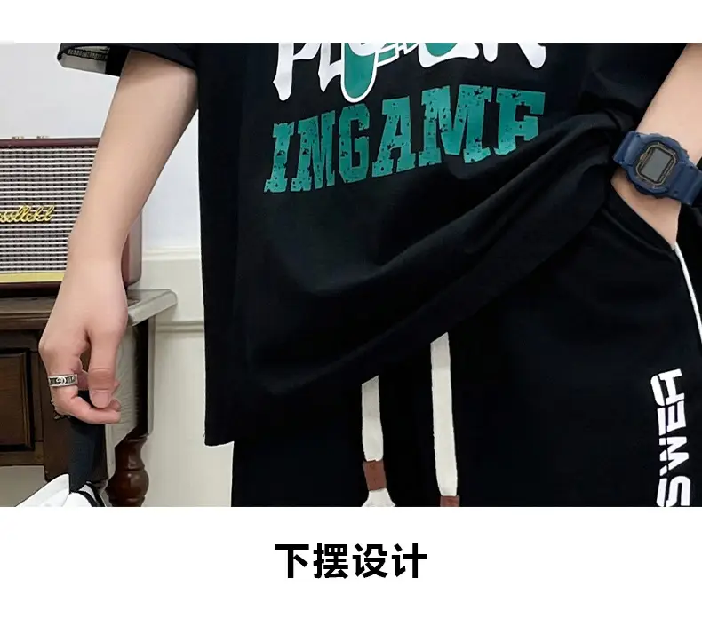 Men's Printed T-Shirt Loose 2025 Summer — feature 22
