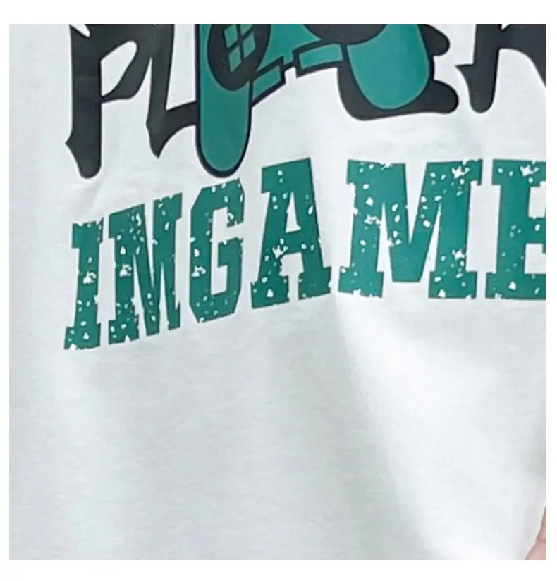 Men's Printed T-Shirt Loose 2025 Summer — feature 7
