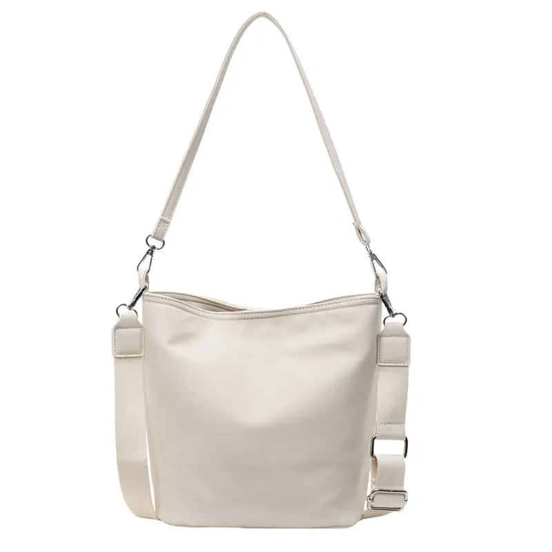 Minimalist Bucket Bag Cream Yellow 2026 - Image 3