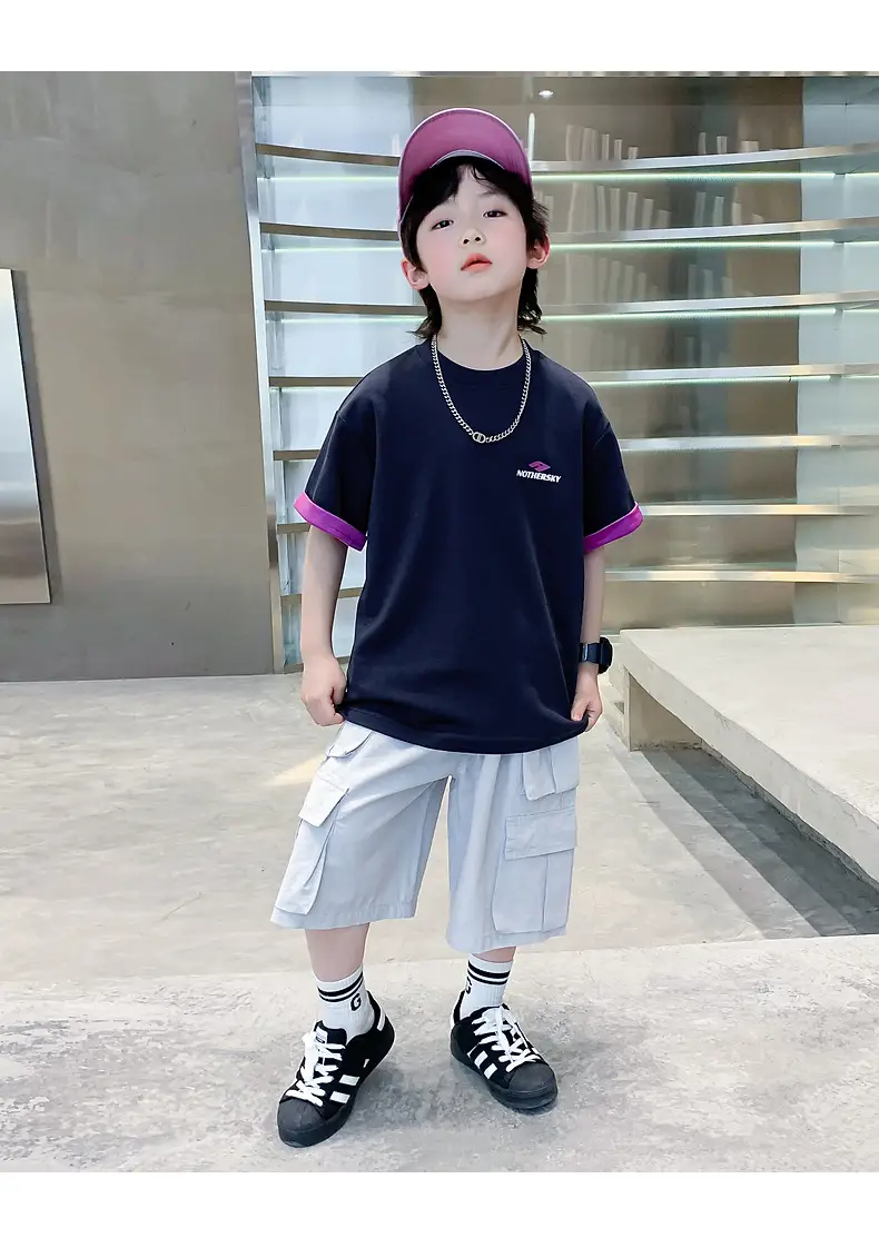 Boys Summer Korean Style Ice-Feel T-Shirt 2026 — feature 18