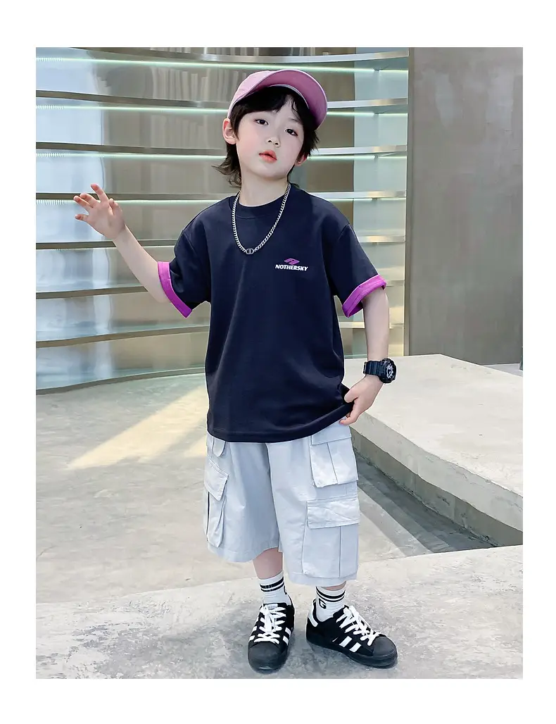 Boys Summer Korean Style Ice-Feel T-Shirt 2026 — feature 19