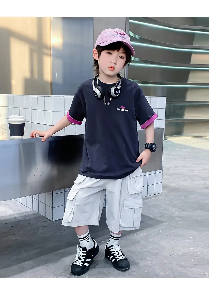 Boys Summer Korean Style Ice-Feel T-Shirt 2026 — feature 20