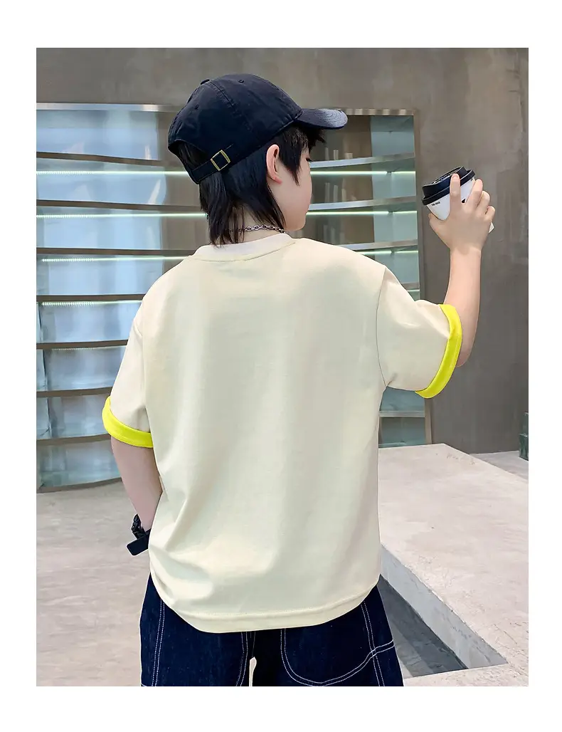 Boys Summer Korean Style Ice-Feel T-Shirt 2026 — feature 25