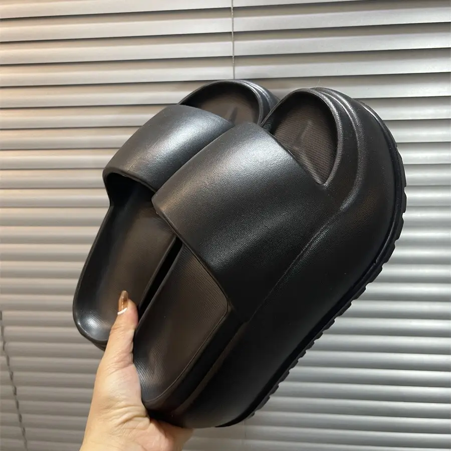 2025 New Elevated 9cm Thick Bottom Slippers Women's Summer Vacation Outgoing Summer Sandals and Slippers for Students - Image 5