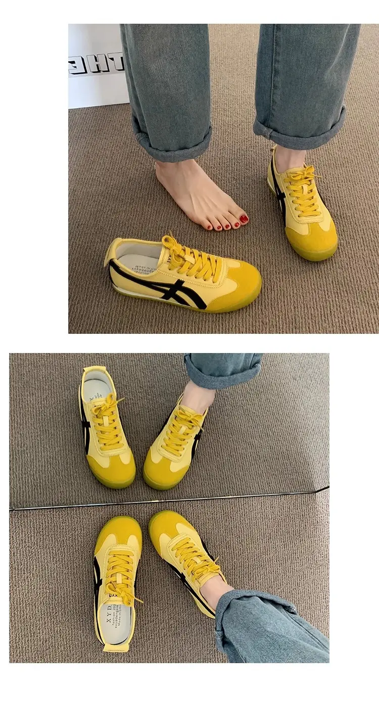 Fashionable Forrest Gump Shoes for Women 2025 New Summer Silver Flats-Soled Lace-Up Casual Sports Comfortable and Lightweight White Shoes — feature 8