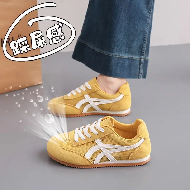 Women's White Mesh Casual Sneakers 2025 - Image 9