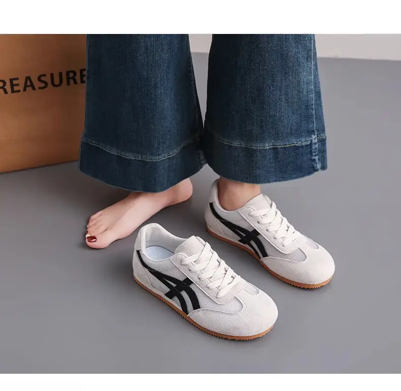 Women's White Mesh Casual Sneakers 2025 — feature 17