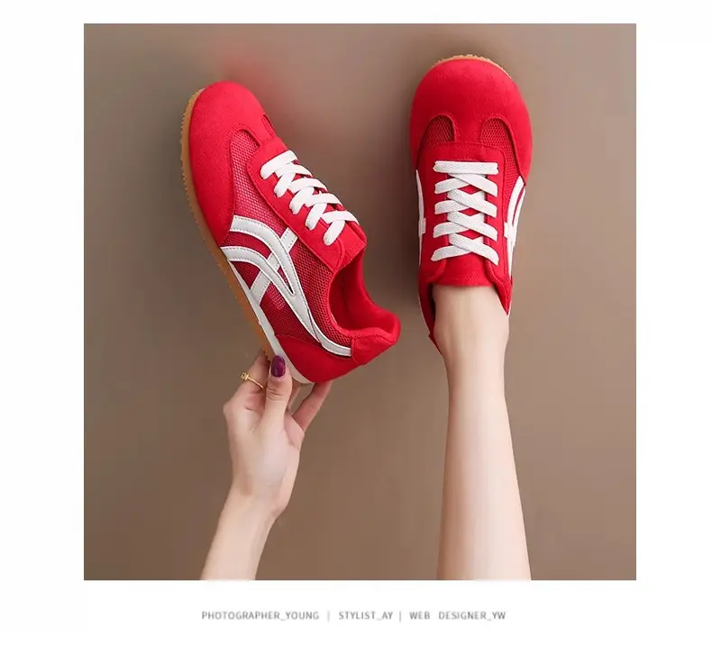 Women's White Mesh Casual Sneakers 2025 — feature 7
