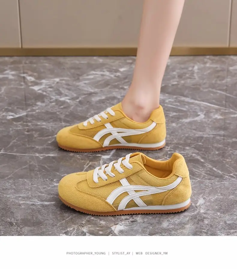 Women's White Mesh Casual Sneakers 2025 — feature 9