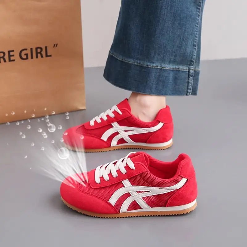 Women's White Mesh Casual Sneakers 2025 - Image 3