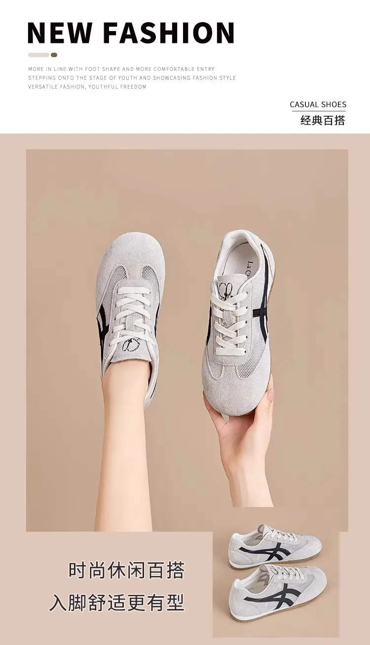 Agande Training Shoes for Women, 2026 New Popular Summer Thin Style, Super Hot Versatile Sports Casual Red Sneakers — feature 4