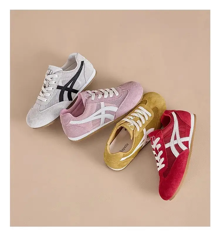 Agande Training Shoes for Women, 2026 New Popular Summer Thin Style, Super Hot Versatile Sports Casual Red Sneakers — feature 8