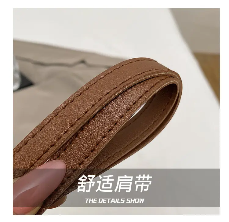 Women Casual Shoulder Tote Bag Brown Leather 2025 Spring Summer — feature 7