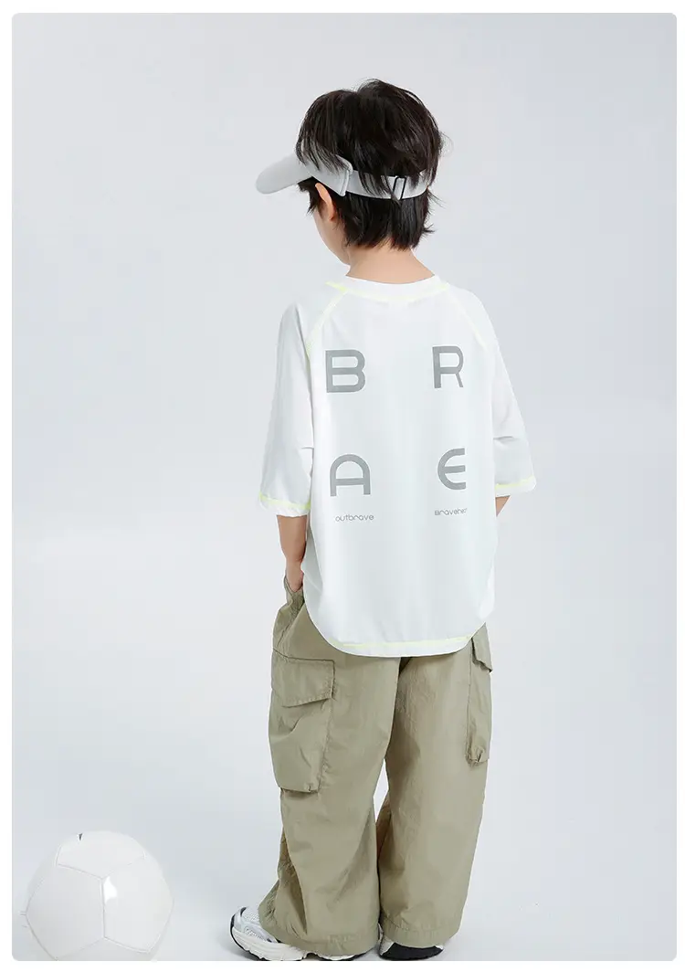Haima Boys Summer T-Shirt Quick Dry Sports Wear — feature 12