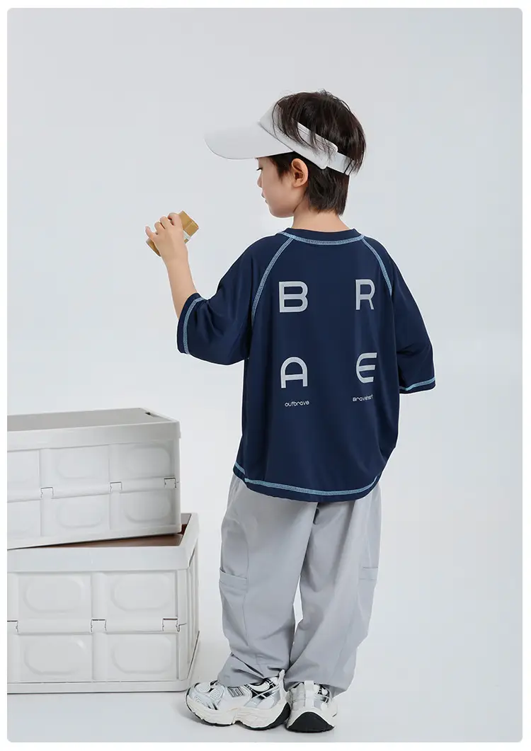 Haima Boys Summer T-Shirt Quick Dry Sports Wear — feature 14