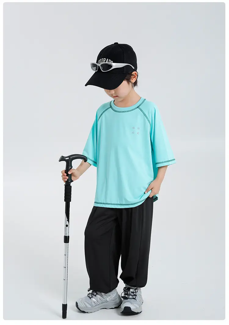 Haima Boys Summer T-Shirt Quick Dry Sports Wear — feature 18