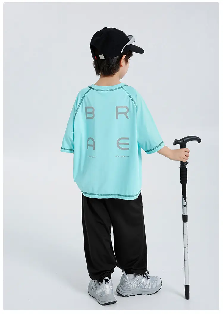 Haima Boys Summer T-Shirt Quick Dry Sports Wear — feature 19