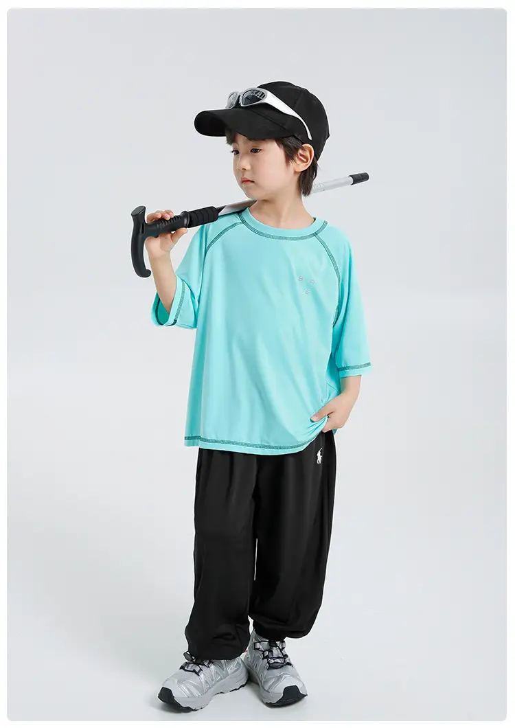 Haima Boys Summer T-Shirt Quick Dry Sports Wear — feature 20