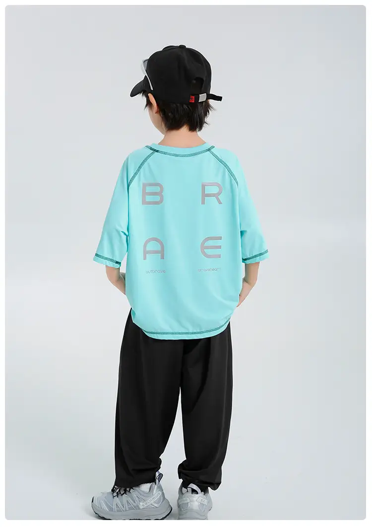 Haima Boys Summer T-Shirt Quick Dry Sports Wear — feature 21