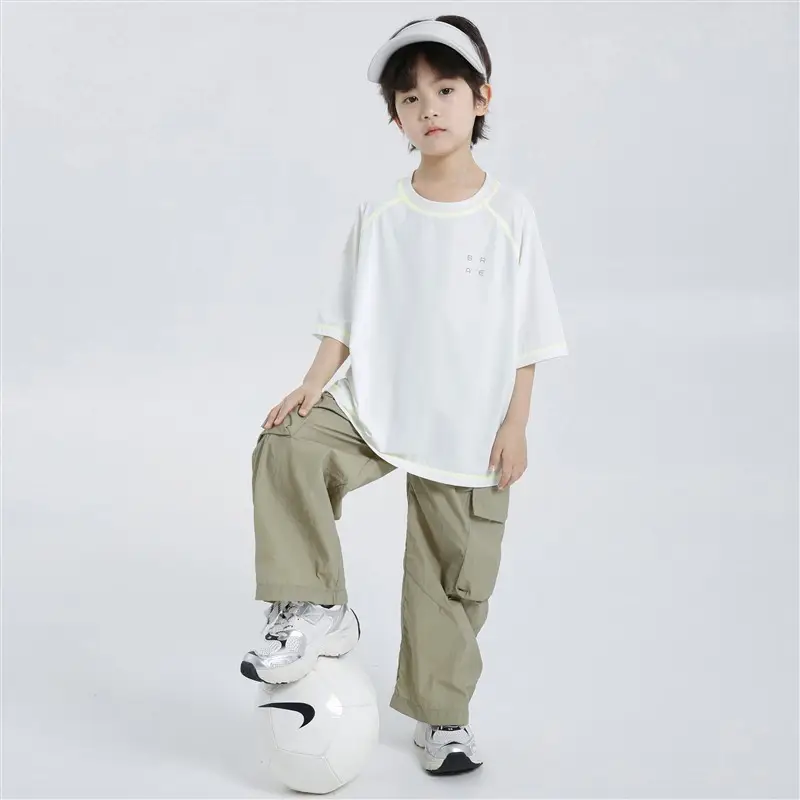 Haima Boys Summer T-Shirt Quick Dry Sports Wear - Image 3
