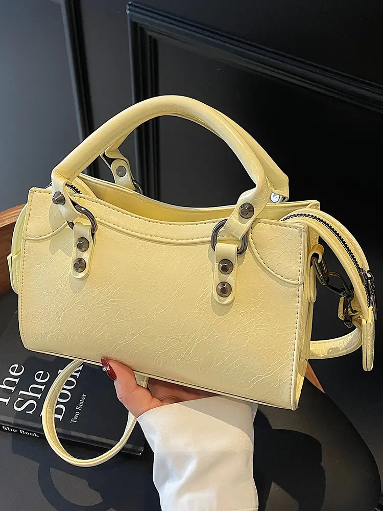 Women's White Crossbody Handbag 2025 Spring Summer