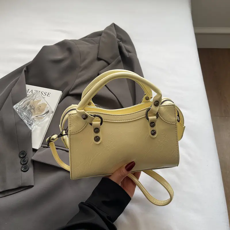 Women's White Crossbody Handbag 2025 Spring Summer