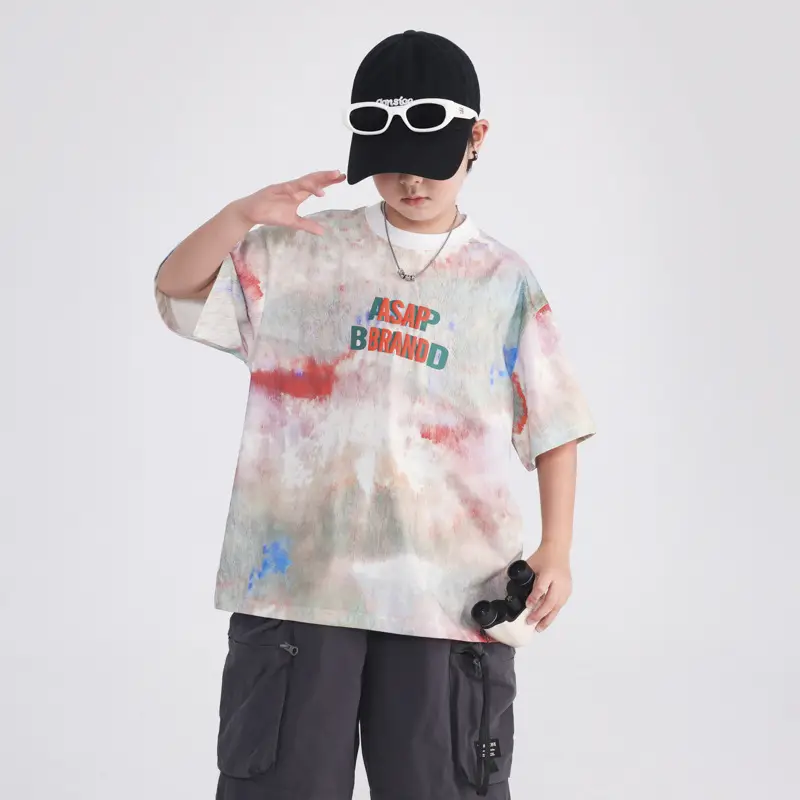Boys Tie-Dye Short Sleeve T-Shirt 2026 - Image 4