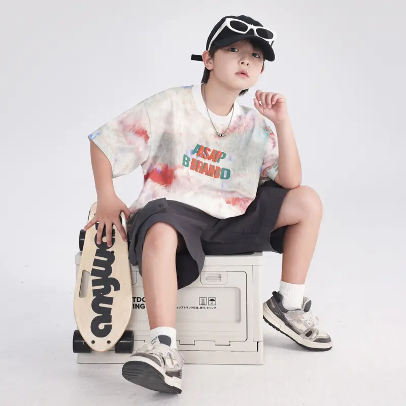Boys Tie-Dye Short Sleeve T-Shirt 2026 - Image 5