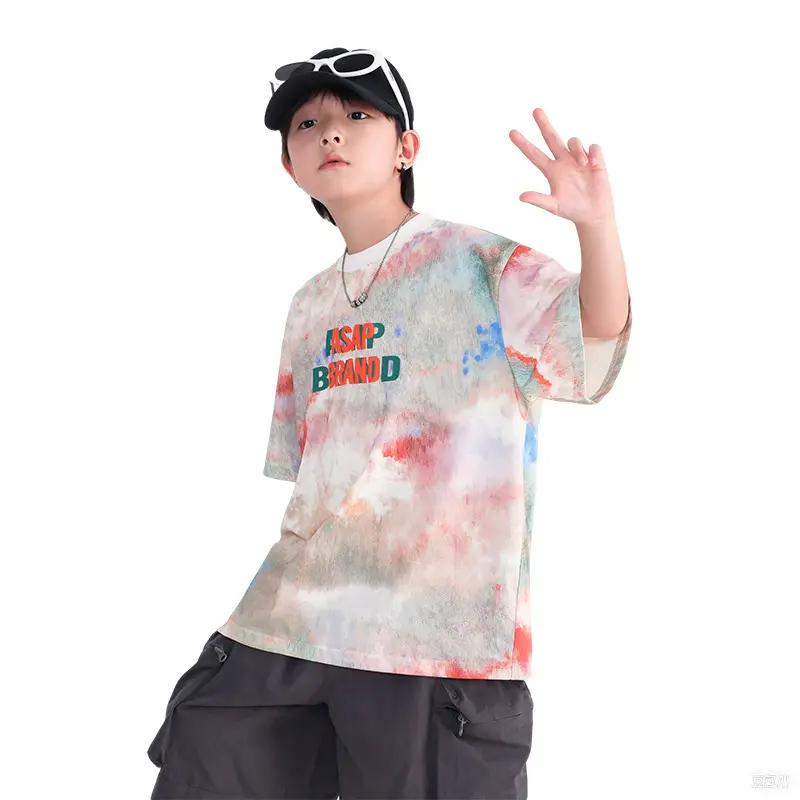 Boys Tie-Dye Short Sleeve T-Shirt 2026 - Image 6